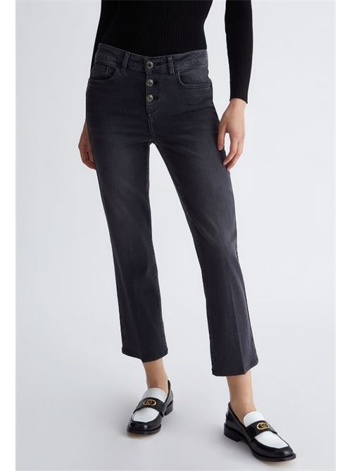 Women's black jeans Liu Jo | UF3040D4391.87307